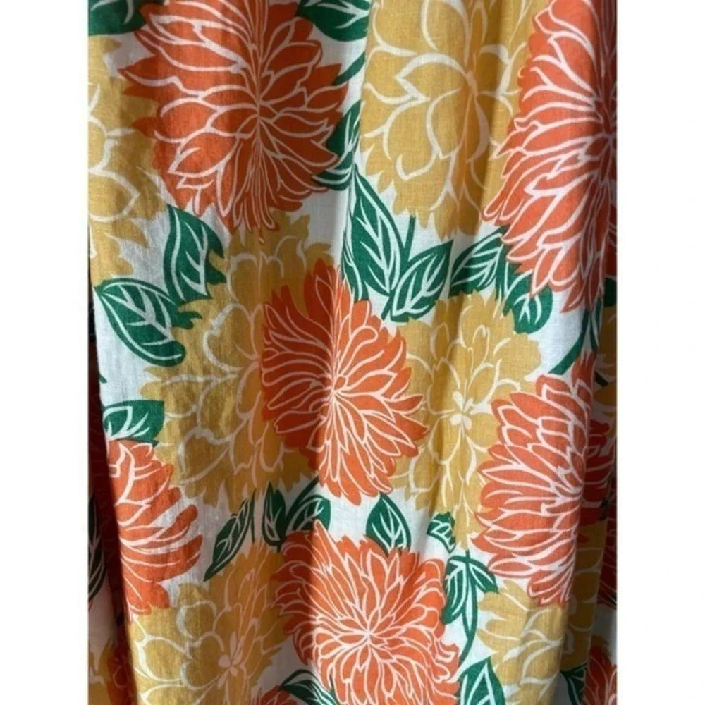 House of Harlow 1960  ‎ 100% Linen Tropical Summer Mini Dress - Picture 7 of 11